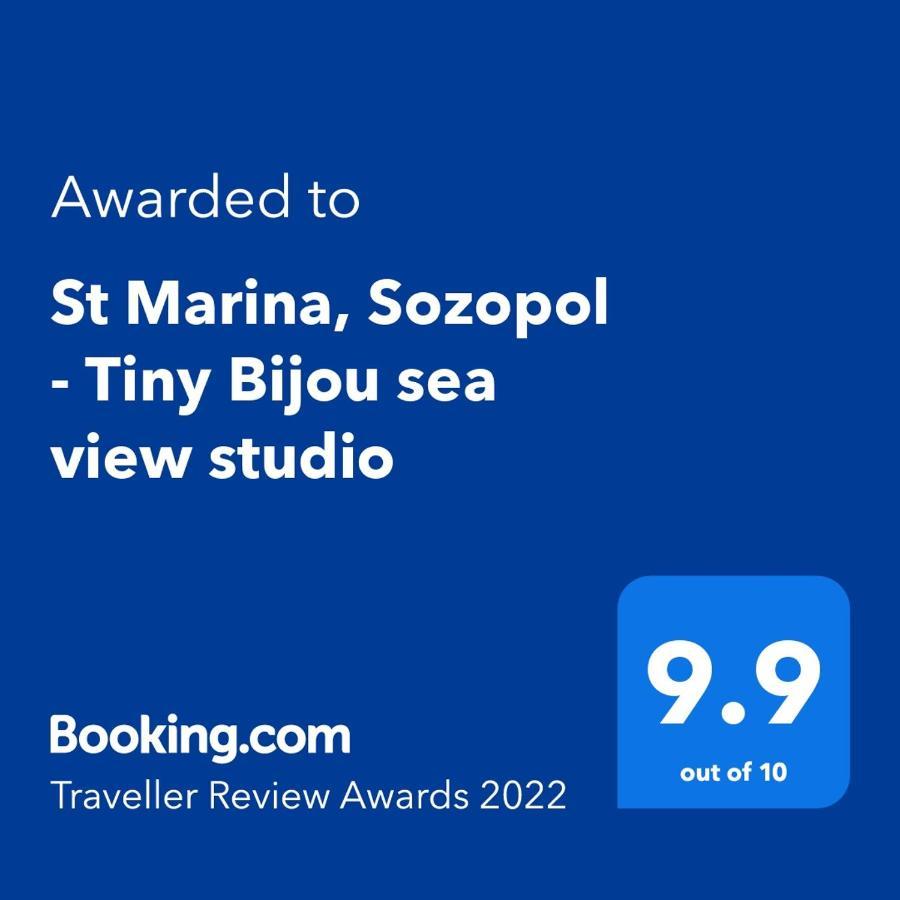 Tiny Bijou Sea View Studio - Santa Marina - Sozopol Bagian luar foto